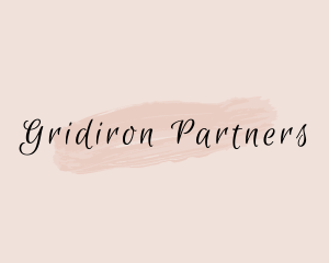 Generic Feminine Cursive Brush Logo