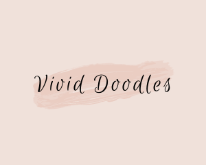 Generic Feminine Cursive Brush logo design