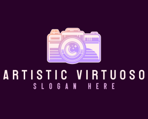 Creative Photography Lens logo design