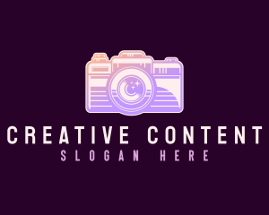 Creative Photography Lens logo design