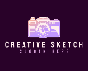 Creative Photography Lens logo design