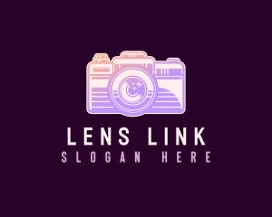 Creative Photography Lens logo design