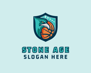 Basketball Eagle Crest logo design