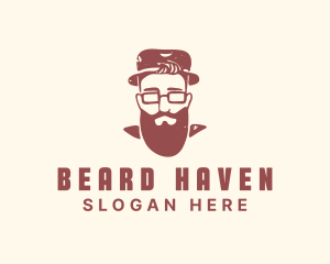 Jewish Gentleman Beard logo design