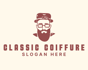 Jewish Gentleman Beard logo design