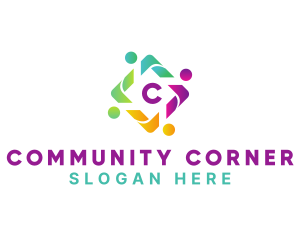 People Community Foundation  logo design