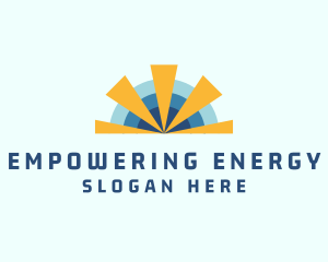 Solar Energy Power logo design