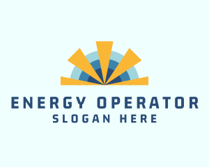 Solar Energy Power logo design