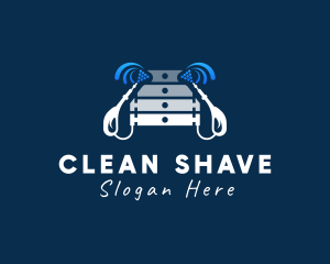 Cabinet Furniture Cleaning logo design