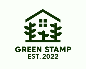 Green Cabin Realtor  logo design