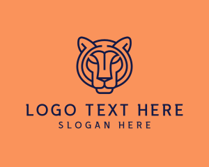Lion - Wild Tiger Animal logo design