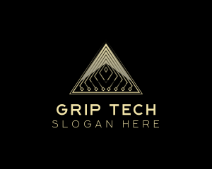 Tech Pyramid Developer logo design