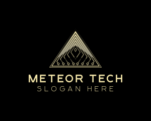 Tech Pyramid Developer logo design