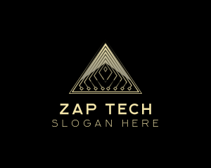 Tech Pyramid Developer logo design