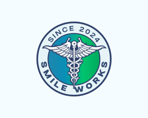 Medical Pharmacy Caduceus Logo