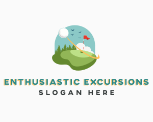 Sports Golf Course Field logo