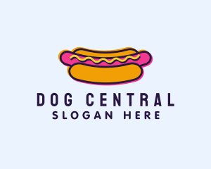 Glitch Hot Dog Diner logo