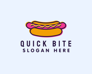 Glitch Hot Dog Diner logo