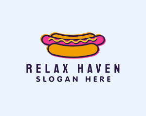 Glitch Hot Dog Diner logo