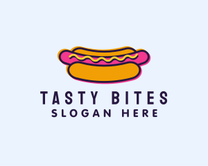 Glitch Hot Dog Diner logo