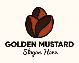 Roasted Coffee Beans logo design