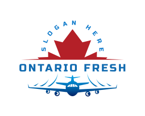 Plane Maple Leaf Travel logo