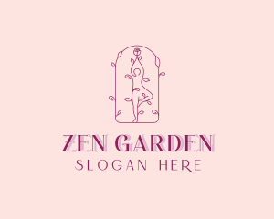 Yoga Holistic Zen logo design