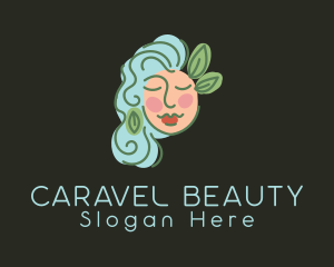 Woman Beauty Face logo design