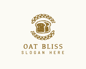 Wheat Loaf Breakfast logo design