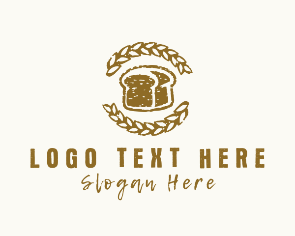 Rye Bread logo example 1