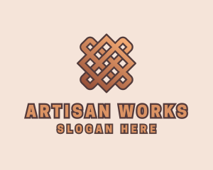 Woven Handicraft Pattern logo