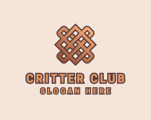 Woven Handicraft Pattern logo design