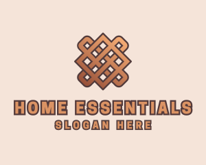 Woven Handicraft Pattern logo design