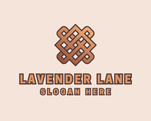 Woven Handicraft Pattern logo design