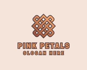 Woven Handicraft Pattern logo design