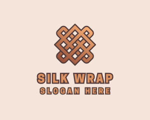 Woven Handicraft Pattern logo design