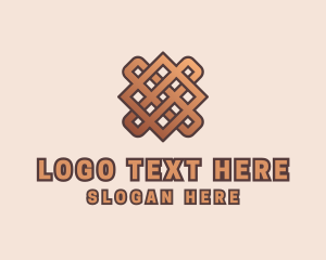 Pattern - Woven Handicraft Pattern logo design