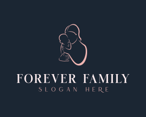 Infant Adoption Parenting logo design