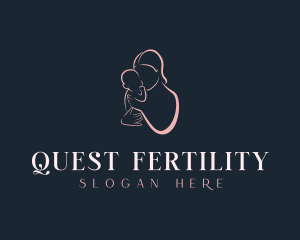 Infant Adoption Parenting logo design