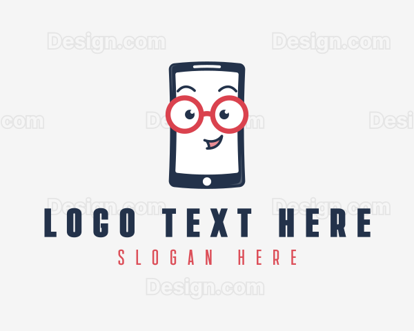 Nerd Phone Gadget Logo