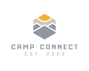 Sun Mountain Camping logo design