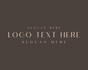 Luxury Lifestyle Fashion Logo