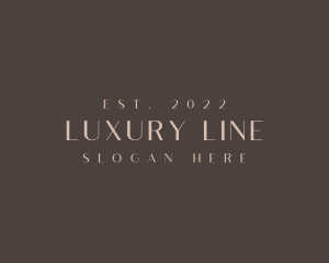 Luxury Lifestyle Fashion logo design