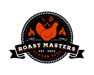 Roasted Chicken Grill logo design