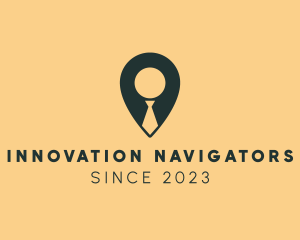 Business Location Pin  logo design