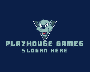 Feline Game Streaming logo design