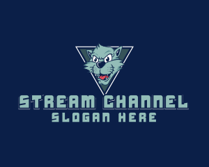 Feline Game Streaming logo design