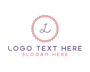 Cute Confectionery Stamp logo