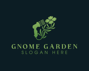 Flower Gardening Hose  logo design