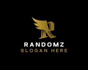 Premium Luxury Wing  logo design